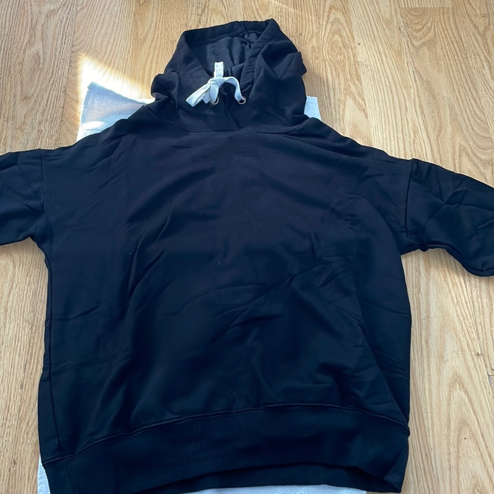 Black hoodie